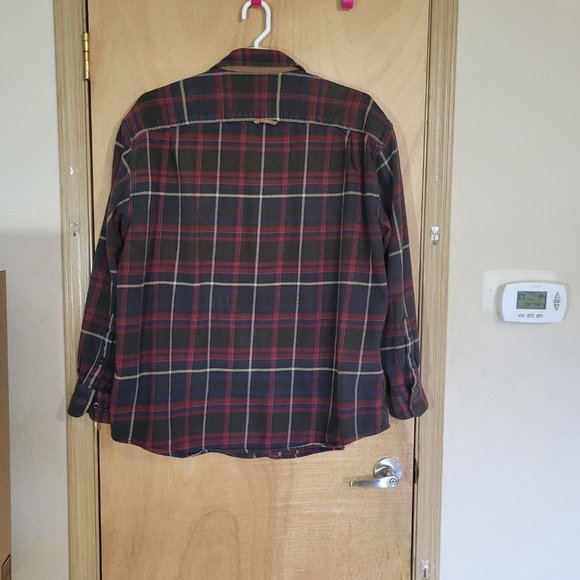 Orvis XXL Button Up Shirt Long Sleeve Plaid Perfect Flannel - Picture 2 of 5